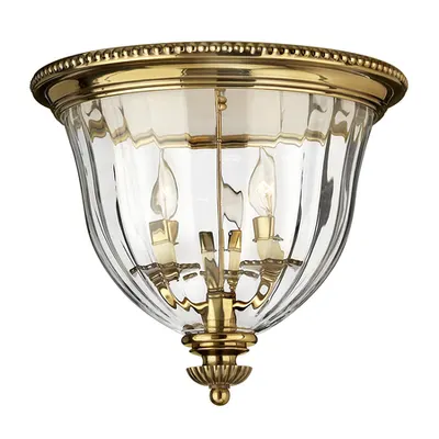 Corp de iluminat decorativ pentru exterior, Cambridge 3 Light Flush Mount