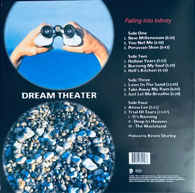 Falling Into Infinity - Clear Vinyl