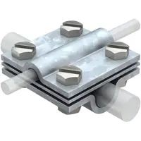 Piesa de legatura in cruce cu placa intermediara Rd 8-10 mm x Rd 16 mm FT Obo 5312345