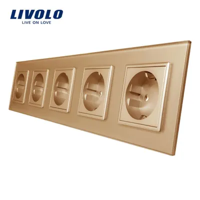 Priza Schuko Cvintupla Auriu