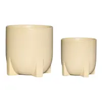 Ghivece decorative 2 buc. din ceramică handmade ø 21 cm Up – Hübsch