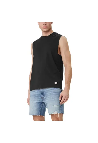 Maiou 30s Jersey Badge Muscle Tank-Lv04rf273g-Ub1