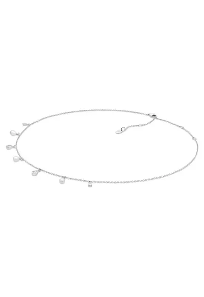 Pandant argint cu perle naturale si zirconia - Brume