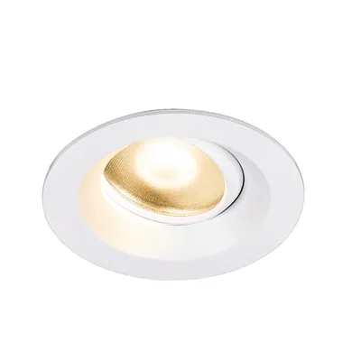 Spot incastrat, DINGILO Ceiling lights, white Indoor LED recessed ceiling light white 3000K tiltable