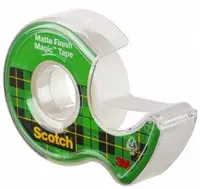 Banda adeziva cu dozator Scotch - Magic, 19 mm x 7.5 m