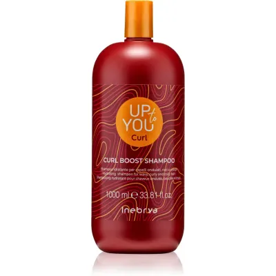 Inebrya Up To You Curl Boost Shampoo sampon hidratant pentru par ondulat si cret 1000 ml