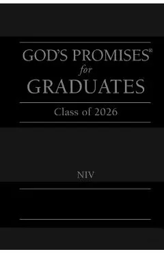 God's Promises for Graduates: Class of 2026 - Black NIV: New International Version