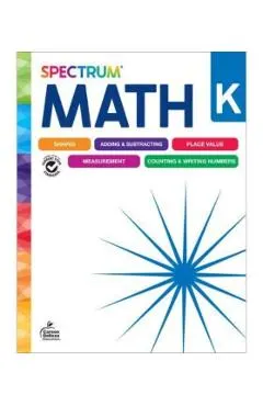 Spectrum Math Workbook, Grade K