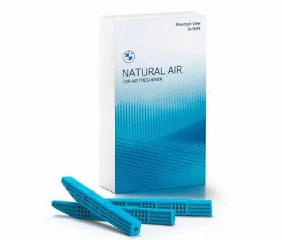Set 3 Rezerve, Odorizant Auto Bmw Natural Air - Mountain View - Model Nou (2023)