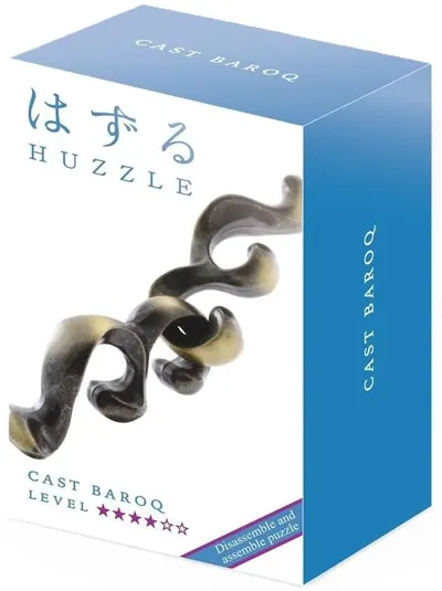 Puzzle logic metalic Hanayama - Cast Puzzle Baroq Huzzle