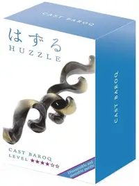 Puzzle logic metalic Hanayama - Cast Puzzle Baroq Huzzle