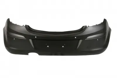 Bara spate cu capac carlig remorcare grunduita, SPORT, numar locas senzori parcare 4, grunduit, TUV OPEL CORSA D 3 usi intre 2006-2014