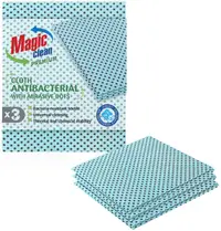 Șervețele antibacteriene cu puncte abrazive Magic Clean - Premium, 3 buc.