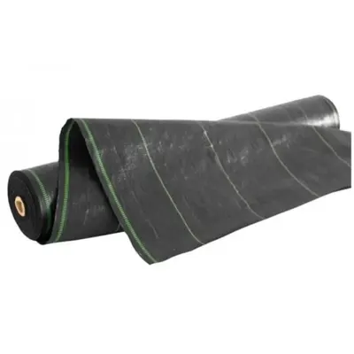 Folie de Mulcire pentru Prevenirea Buruienilor 1.5 m latime x 50 m lungime, 75 mp / Rola