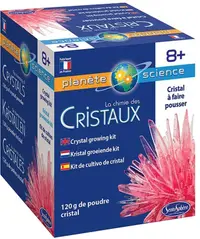 Set științific Sentosphere - Cultivă un cristal, roșu