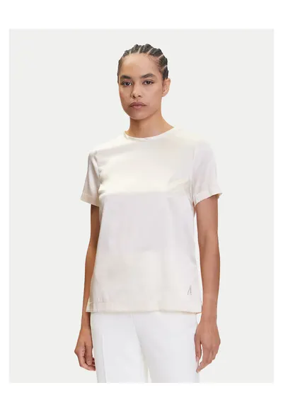 Tricou dama 4YGH07 7117A - ecru