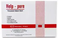 Pansament adeziv steril, 10 x 25cm, Roval Med