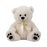 Ursulet de plus, Free2Play, Teddy Bear Cuddly, 38 cm, White