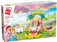 Set constructie Qman Princess Leah - Tronul Curcubeului