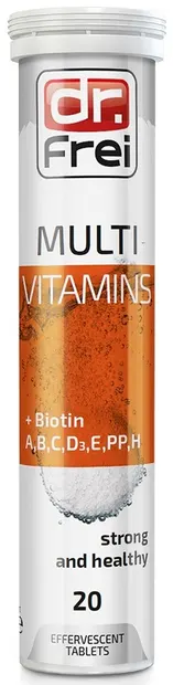 Multivitamins + Biotin, 20 tablete, Dr. Frei