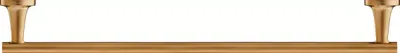 Bara prosop Duravit Starck T 0099420400, montare pe perete, 600 mm, metal, Bronz mat