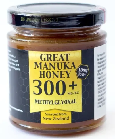 Miere de Manuka MGO 300+, 250g ( borcan de sticla )