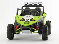 UTV electric pentru copii, Kinderauto Arrow Dune-Buggy, 300W, 24V, 2 locuri, echipare premium, verde