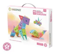 Set magnetic 46 pcs Magspace - Magic Kingdom