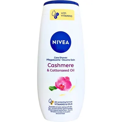 Gel de Dus Nivea Care Cashmere, 250 ml