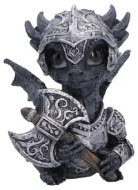 Statuetă Nemesis Now Fantasy: Dragons - Sir Axewing, 9.6 cm