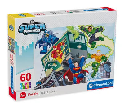 Puzzle Clementoni din 60 Piese - DC Heroes