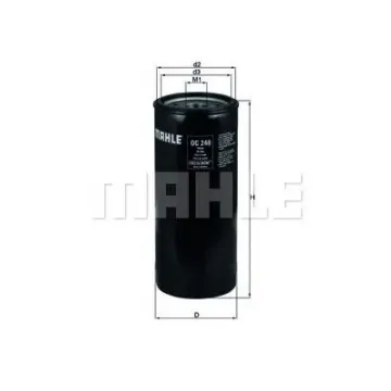 Filtru ulei MAHLE ORIGINAL OC 246