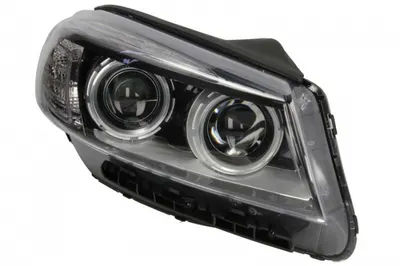 Far fata Dreapta (H7 H9 LED PY21W, electric, cu motor, culoare insert: negru) potrivit KIA SORENTO I, SORENTO II, SORENTO III