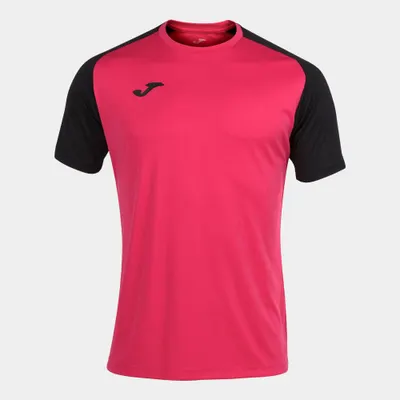 Tricoul Joma Academy IV Sport Fuchsia-Zwart M-respirabil și lumină