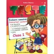 TESTE. Evaluare sumativa. Concursuri scolare Clasa 1