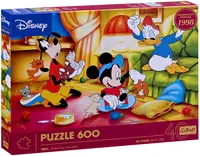 Puzzle Trefl din 600 piese - Mickey Mouse și prietenii