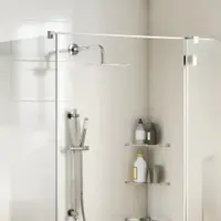 Gossi cap de dus cu ploaie otel inoxidabil 304 30x20cm dreptunghiular