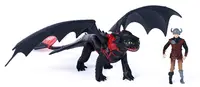 Figurine DreamWorks Dragons - How to Train Your Dragon, Trial of Flame, Toothless and Hiccup