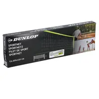 Set plasa sport Dunlop 609 x 220 cm pentru volei, tenis, badminton