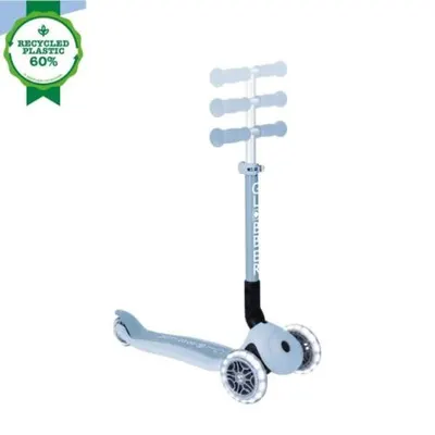 Trotineta globber junior eco, pliabila, culoare albastru