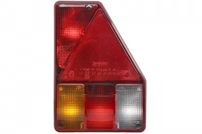 Stop spate dreapta EARPOINT (12V, cu intermitent, lumina de marsarier, cu stop, lumina de parcare, reflector triunghiular, surub, numar conexiuni: 5, conector: Bayonet 5PIN)