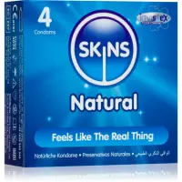 Skins Natural prezervative Vanilla 4 buc