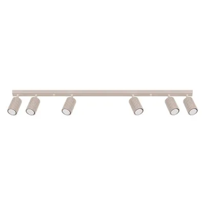 Spot taupe din metal 6,5x117 cm Gleam – Sollux