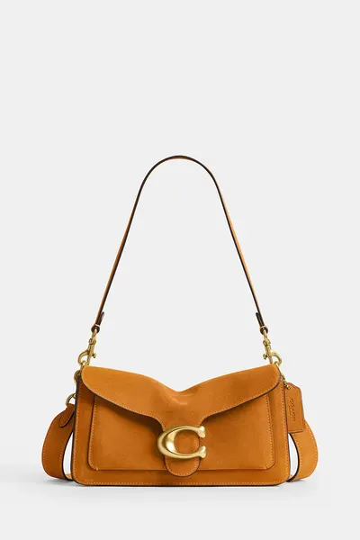Coach geantă crossbody pentru femei, din piele întoarsă Suade Tabby Shoulder Bag 26