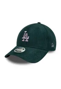 Sapca baseball ajustabila din reiat 9 Forty - Verde inchis/Lila