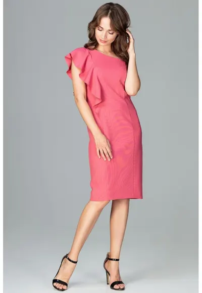 Rochie de zi model 120763 - Roz