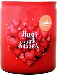 Lumânare parfumată Bolsius - Hugs and Kisses