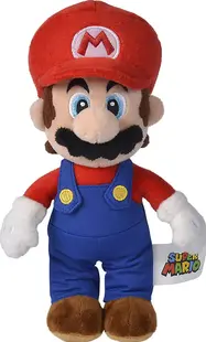 Jucarie de plus Simba Toys Super Mario - Mario, 30 cm