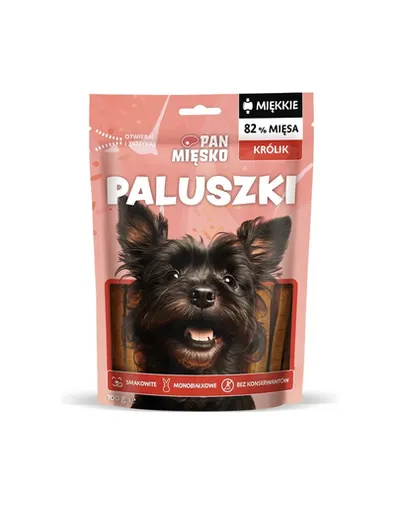 PAN MIĘSKO Batoane de Iepure Gustare pentru câini 100 g