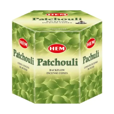 Conuri Parfumate Backflow, Patchouli